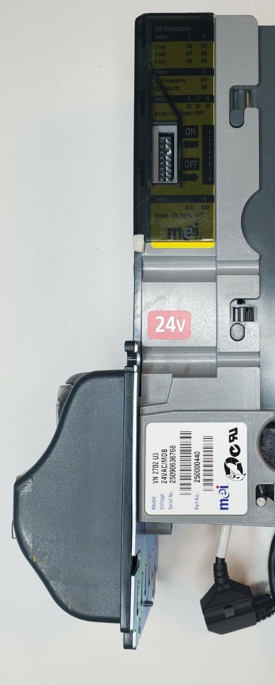 MEI MARS CPI VN 2702 High Visibility Bezel $1 $5 $10 $20 Bill Validator Acceptor 4