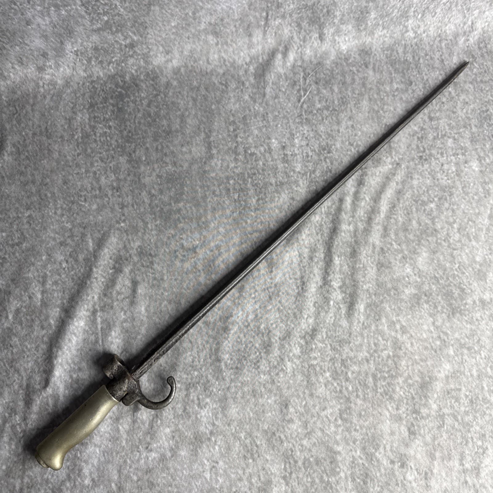 French WWI M1886 lebel Rifle Cruciform Blade Bayonet 20 1/4” Blade