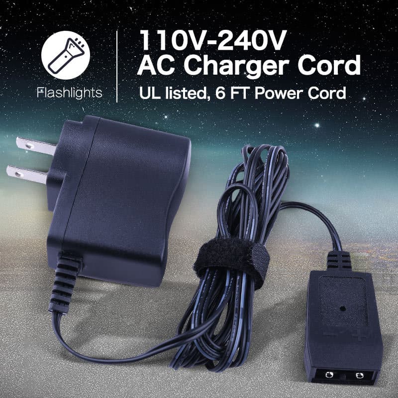 AC/ DC Adapter Power Supply Charger Cord For Streamlight 75100 Stinger Strion UL 3