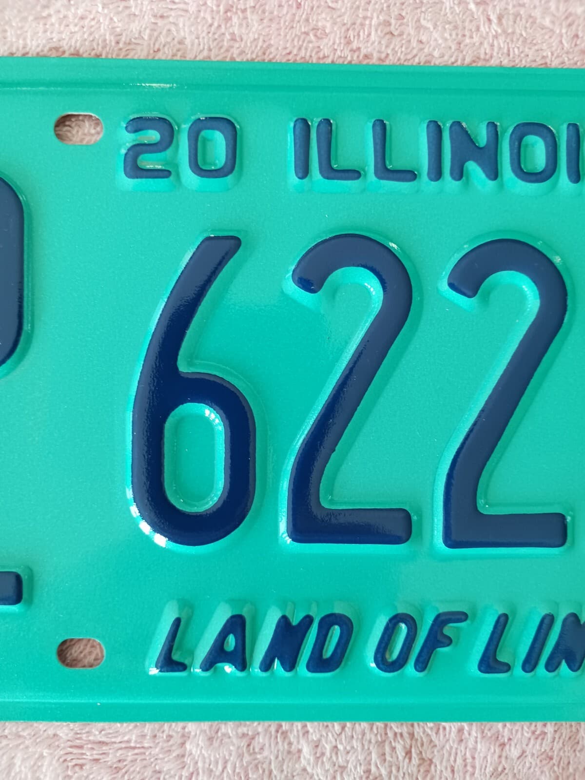 2017 Illinois IL License DL 6221 AD Land of Lincoln 4