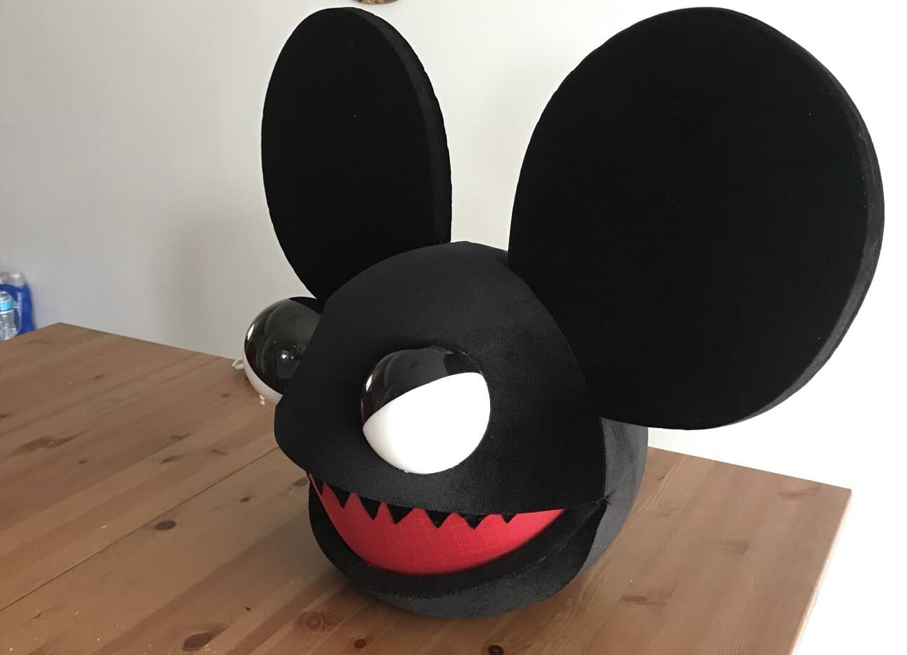 Evil Deadmau5 Head Costume In Black 2