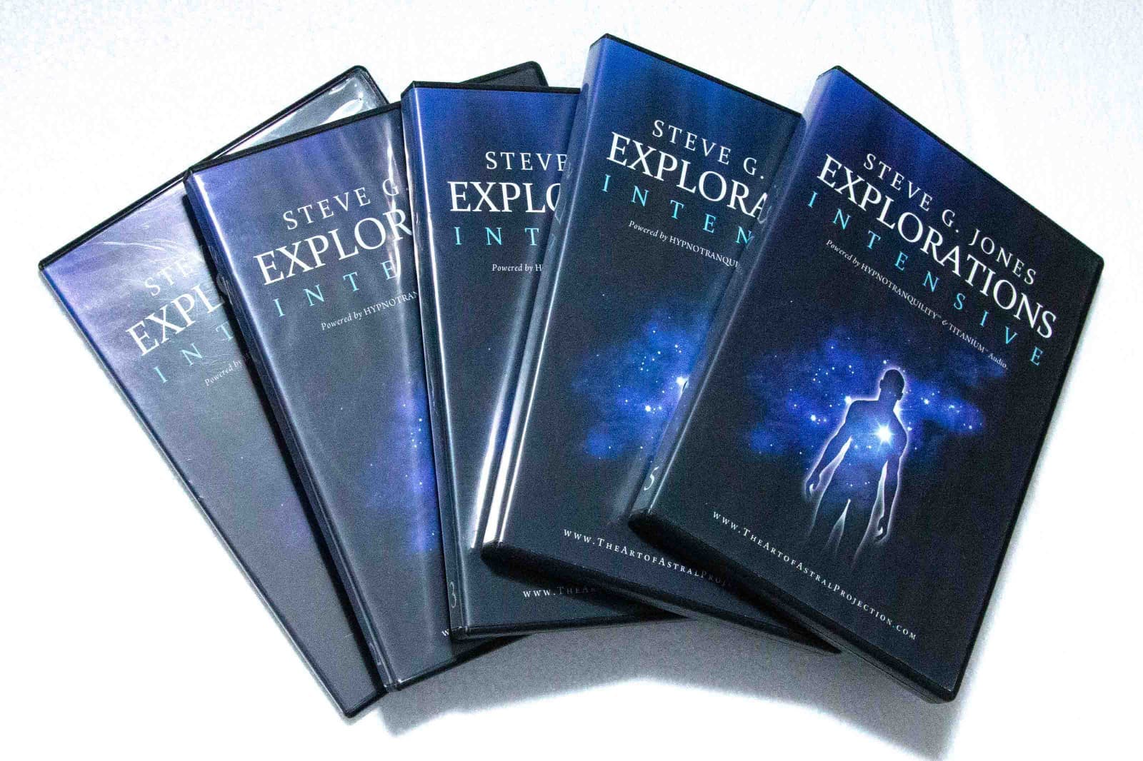 Steve G. Jones EXPLORATIONS "INTENSIVE" Complete 9 CD Box Set Astral Projection 3