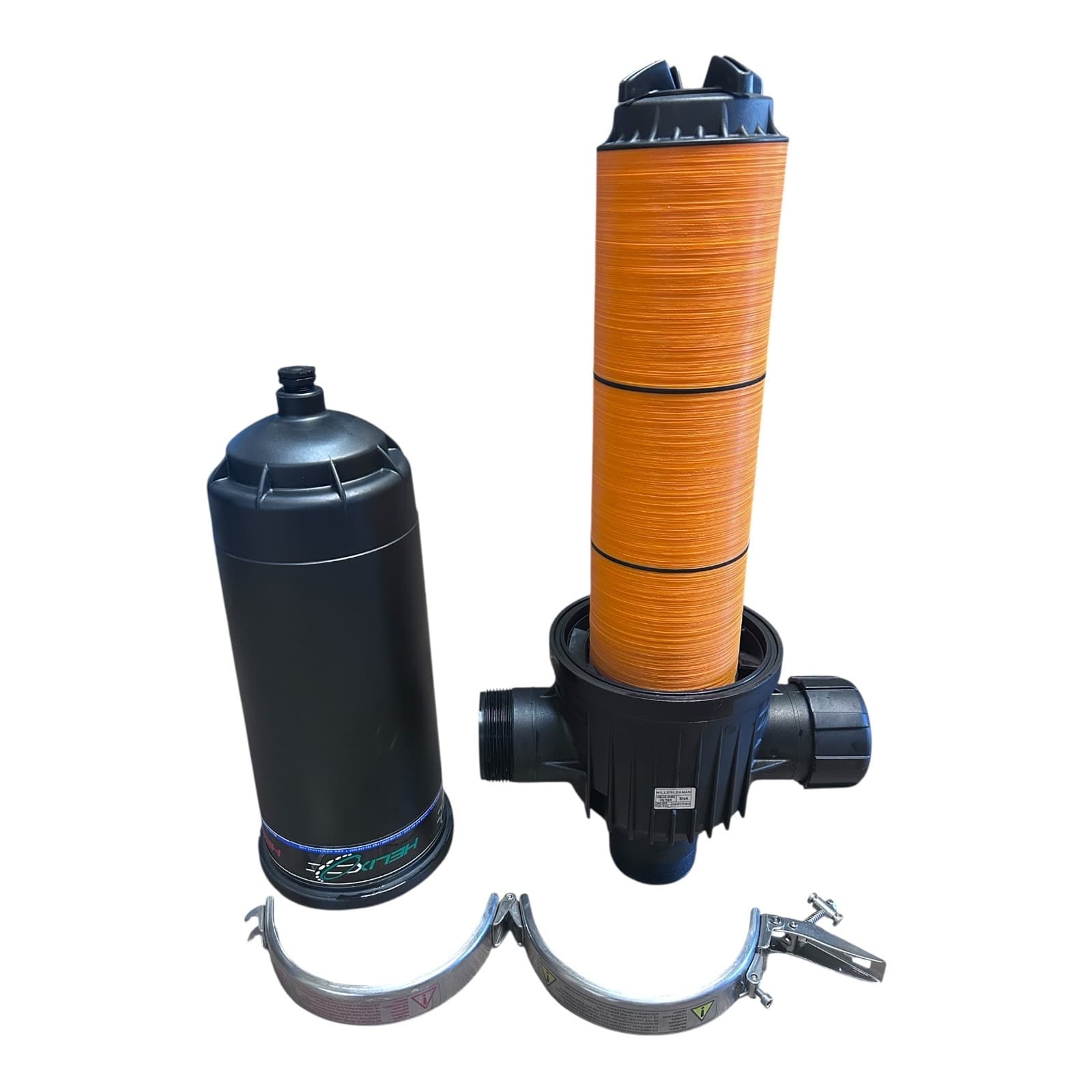 Miller Leaman Helix 3NA Disc Water Filter HD Series 3" NPT, 200 GPM, 125 PSI 3