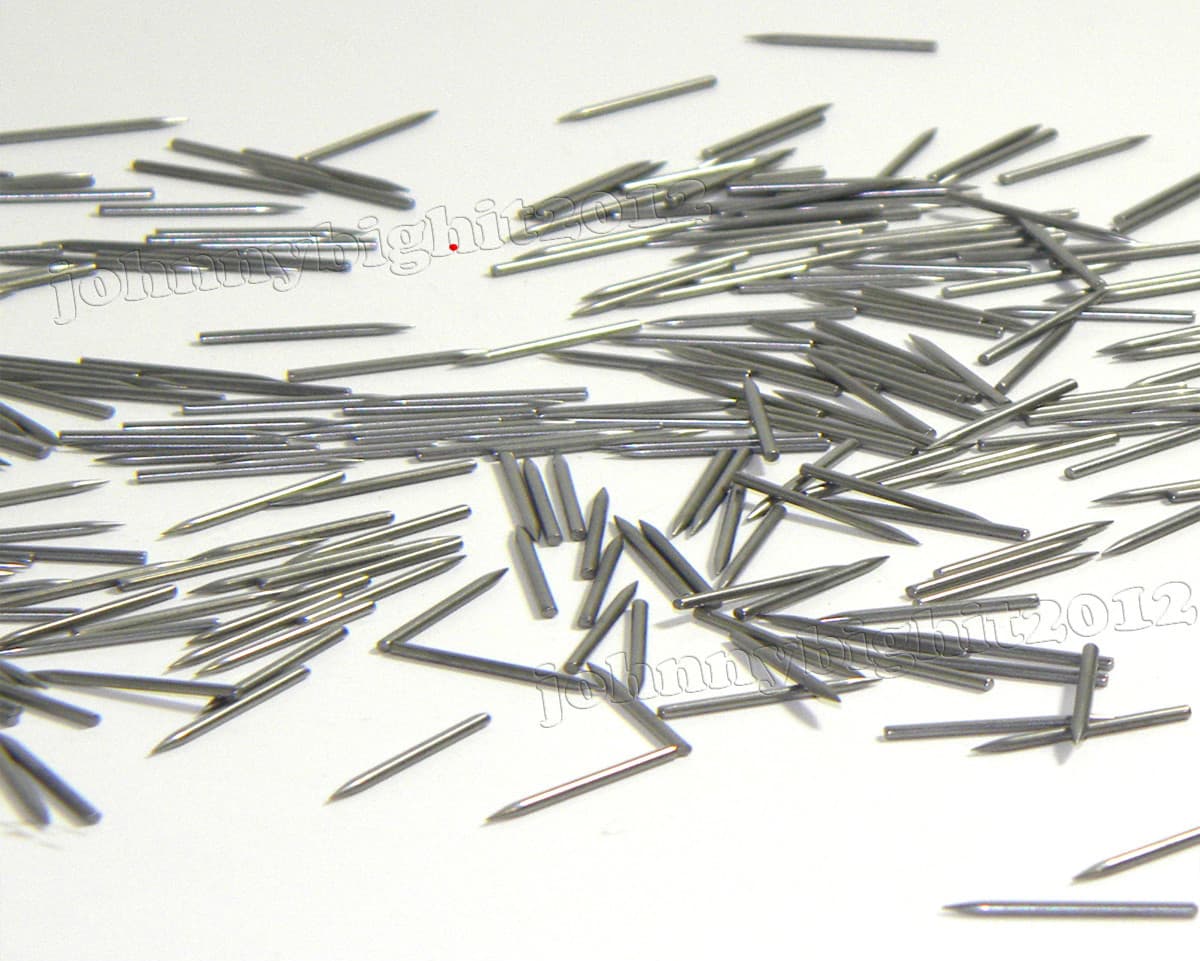 100 LOUD-Toned NEEDLES for Hand Crank Phonograph Reproducer and Records 3