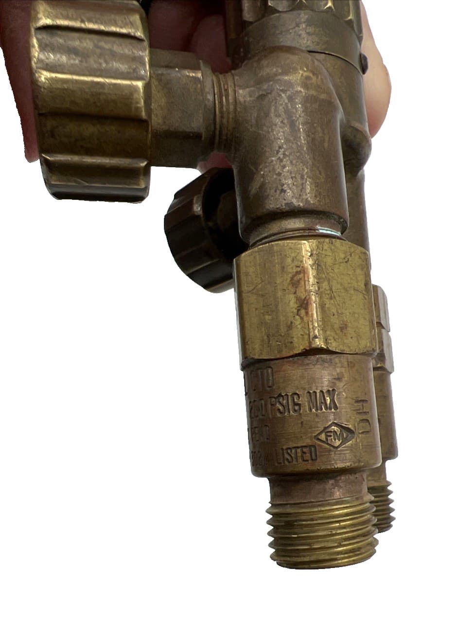 Lot of 5 Ox-Acetylene  Torch Tips & Cutting Torch Head Oxy, Air Products PARTS 4