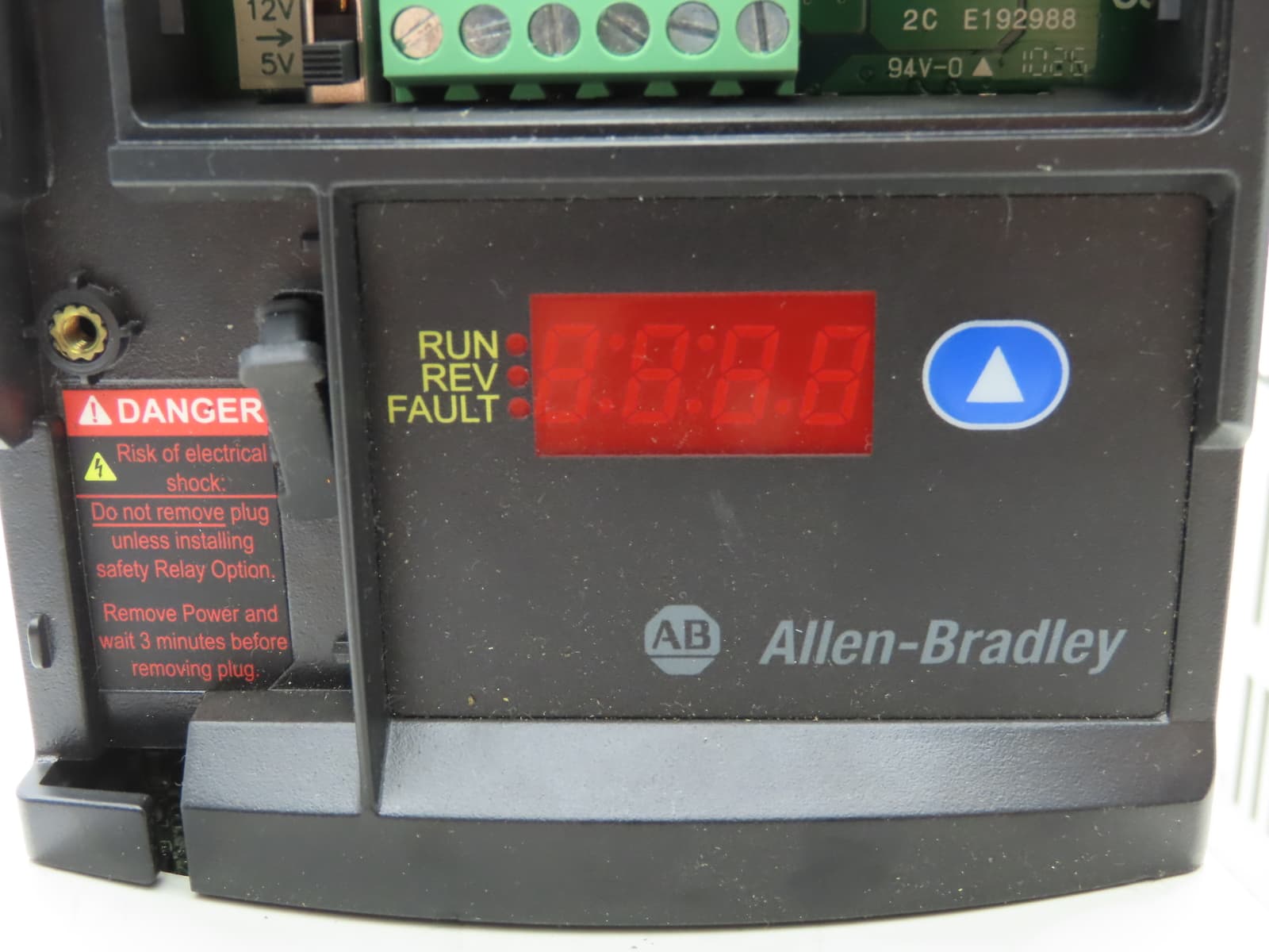 Allen Bradley 22D-D1P4N104 PowerFlex 40P VFD 3Ph 0.5Hp 460v 1.4A 500Hz 6