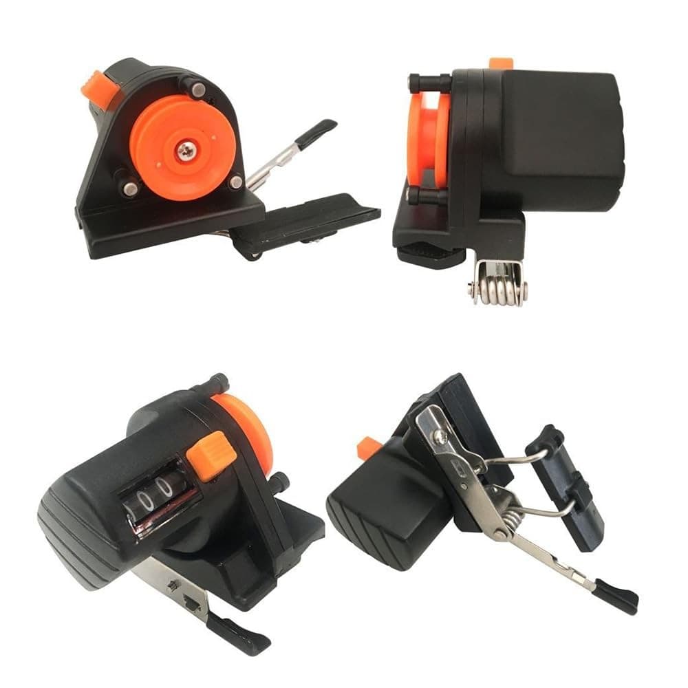 Fishing Line Counter, ABS Plastic, Depth Counter, Fits Most Fish Rods, Tackle 2