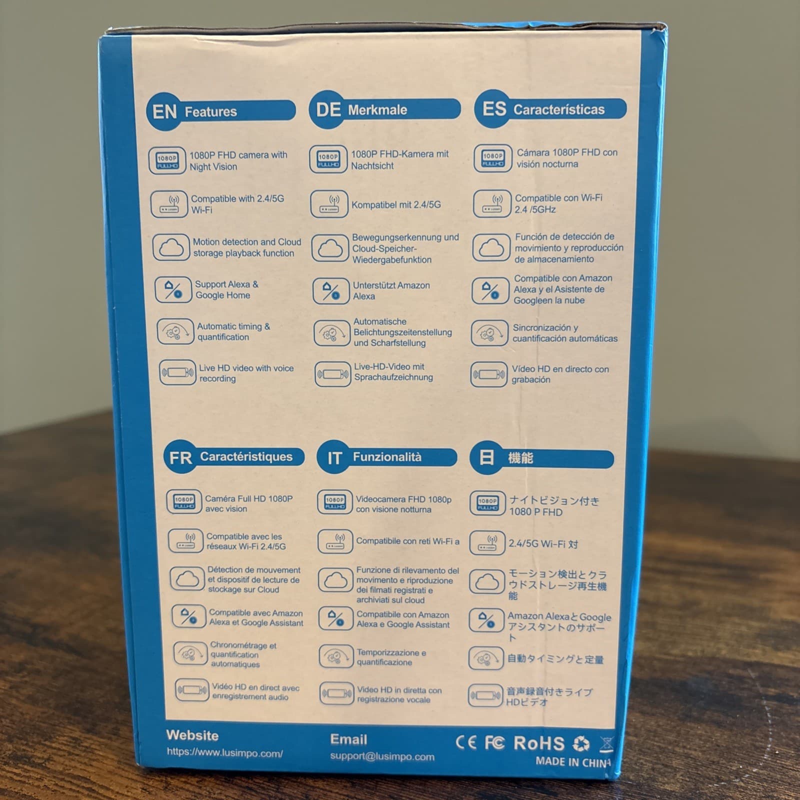 Smart Pet Monitor Treat Dispenser HD 1080P Night Vision App Control 4