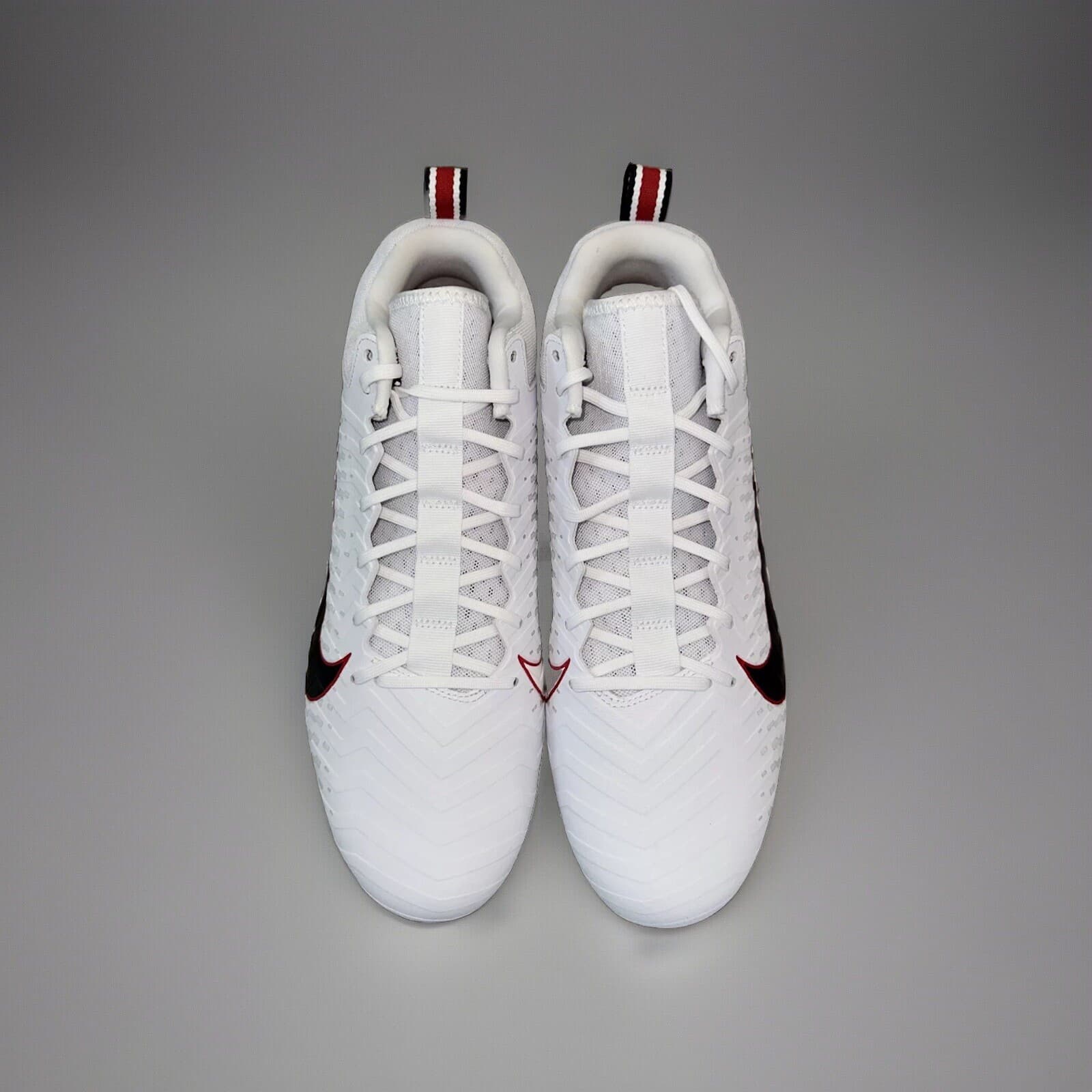 Nike Alpha Menace Pro 2 Low Football Cleats Ohio State White DO6374-105 Sz 16 2