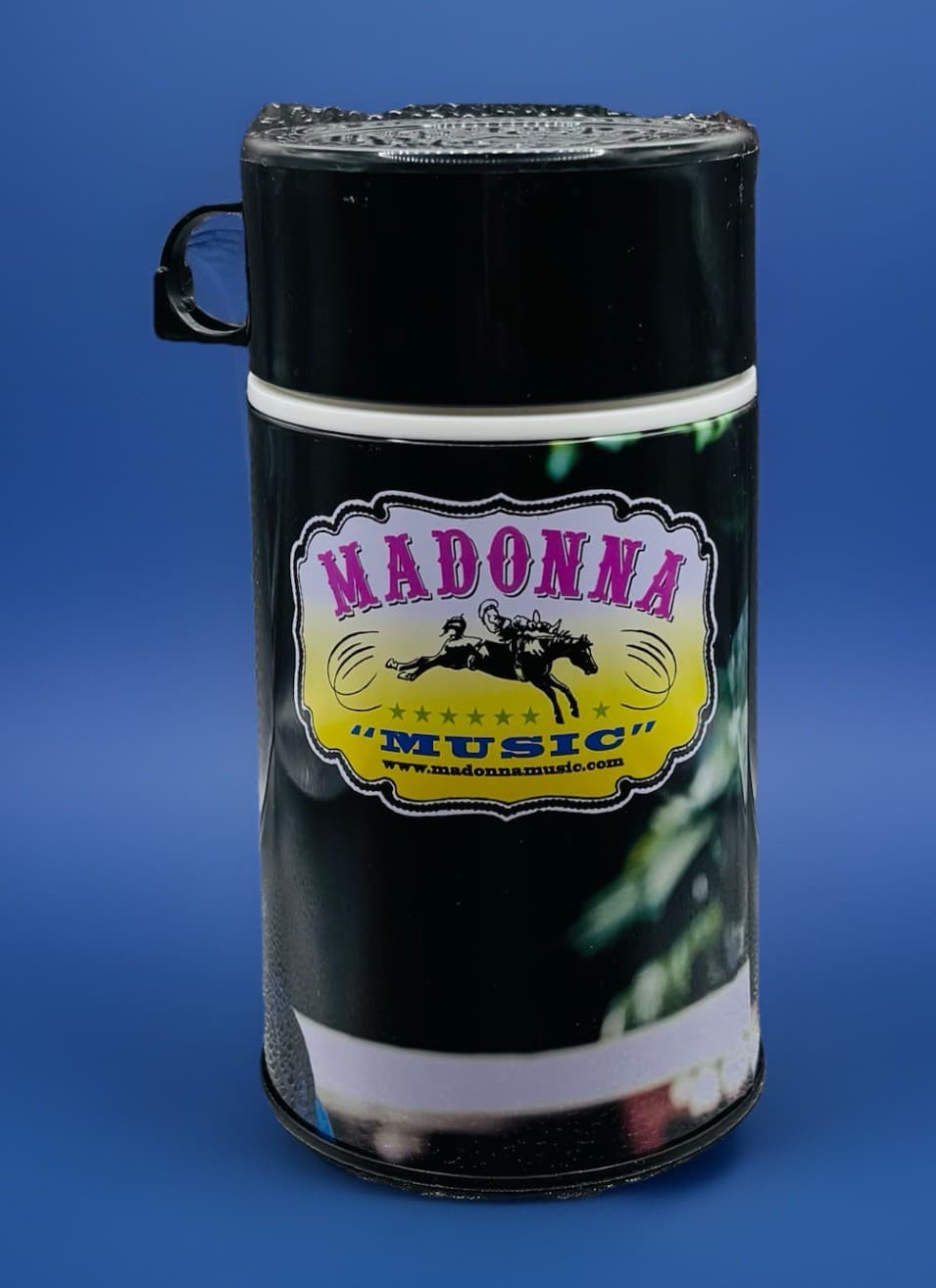 MADONNA MUSIC ALBUM ERA PROMO LUNCHBOX w THERMO BOY TOY NECA CIRCA 2000 5