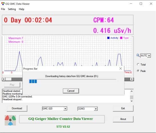 GQ GMC-300S Digital Nuclear Radiation Detector Geiger Counter 3