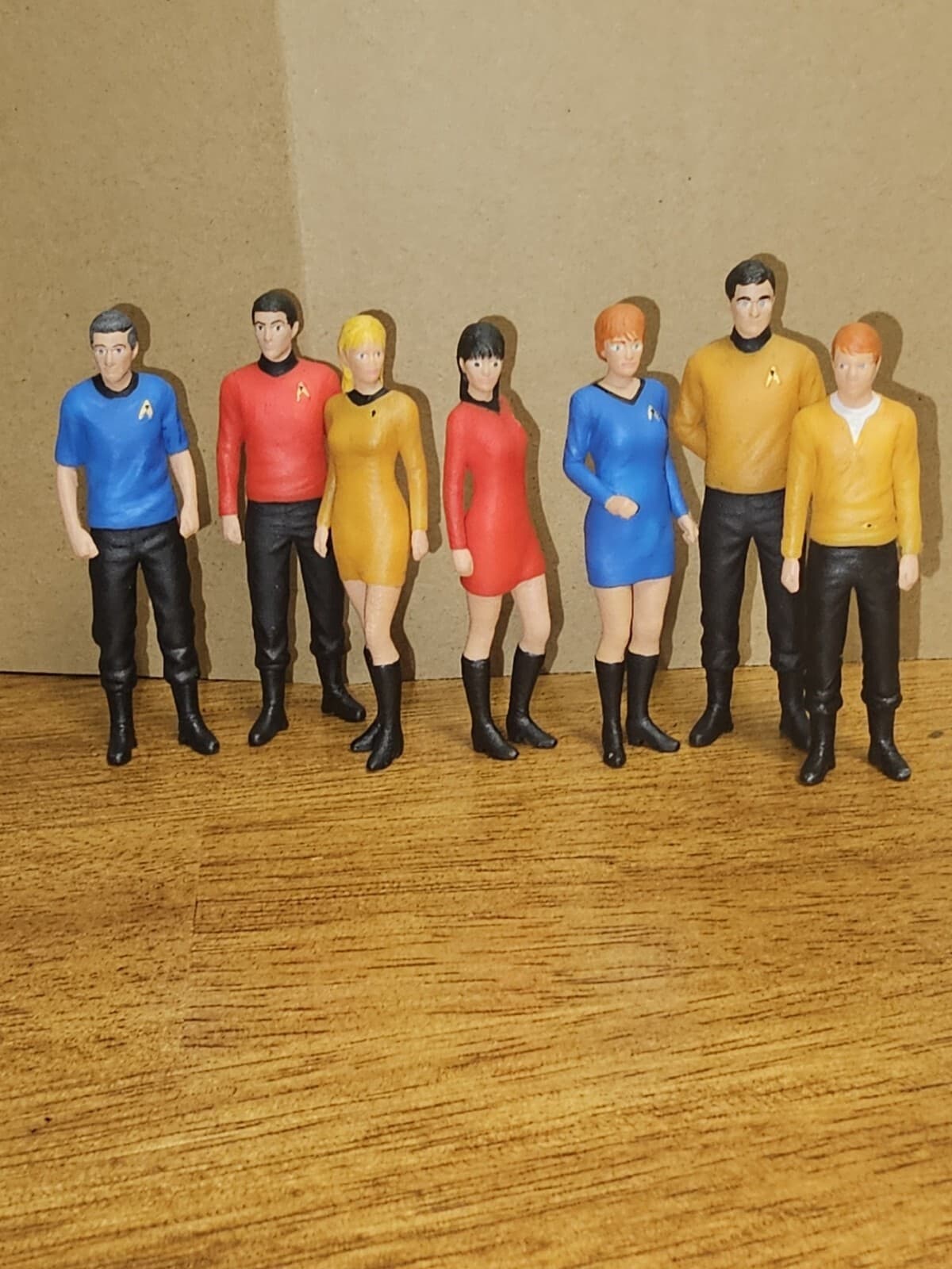 What IF Lost In Space crossover Star Trek - 7 Figure Set 3D Print 1:24 John Don