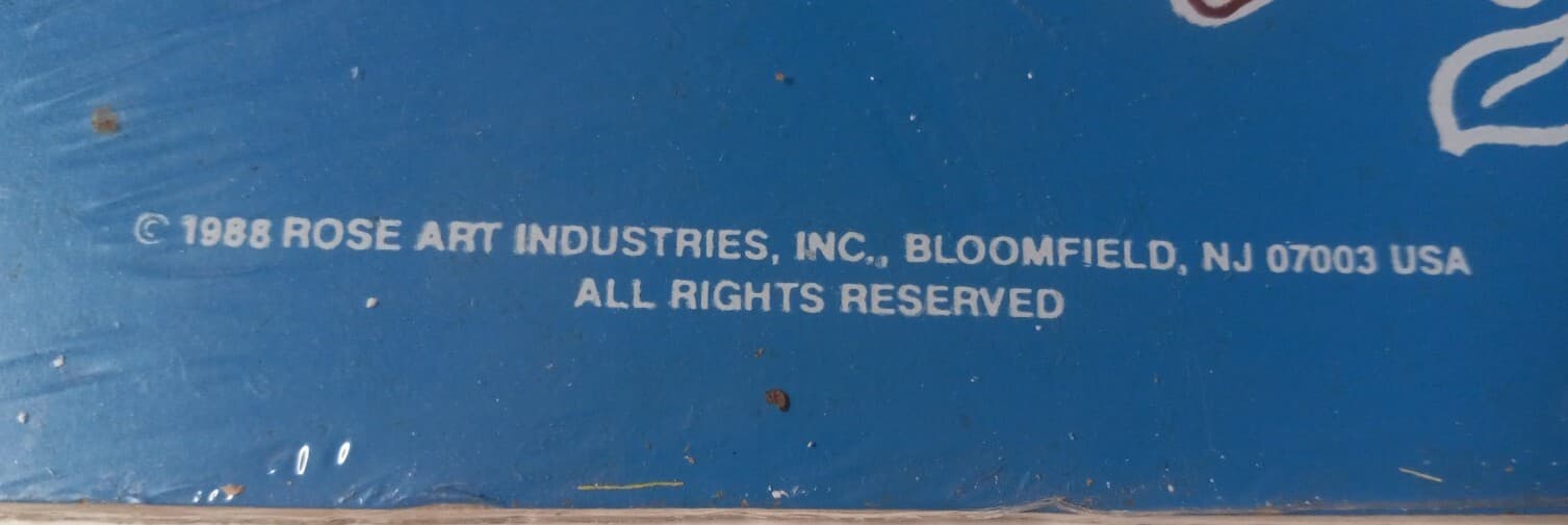 Vtg 1988 California Raisins Rose Art Chalk Board Eraser Collectible See Descrip. 6