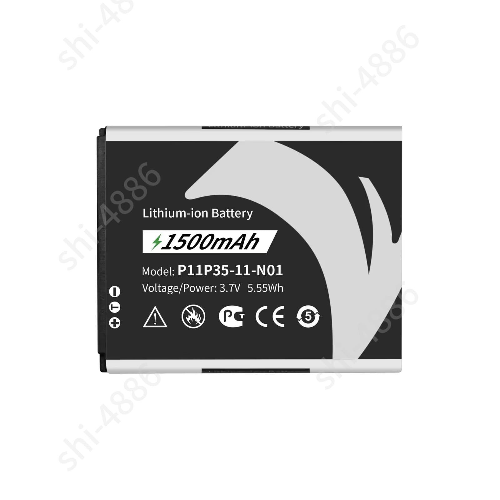 Rechargeable Li-ion Battery For Texas Instruments TI-84 CE 3.7L12005SPA 1500mAh  2