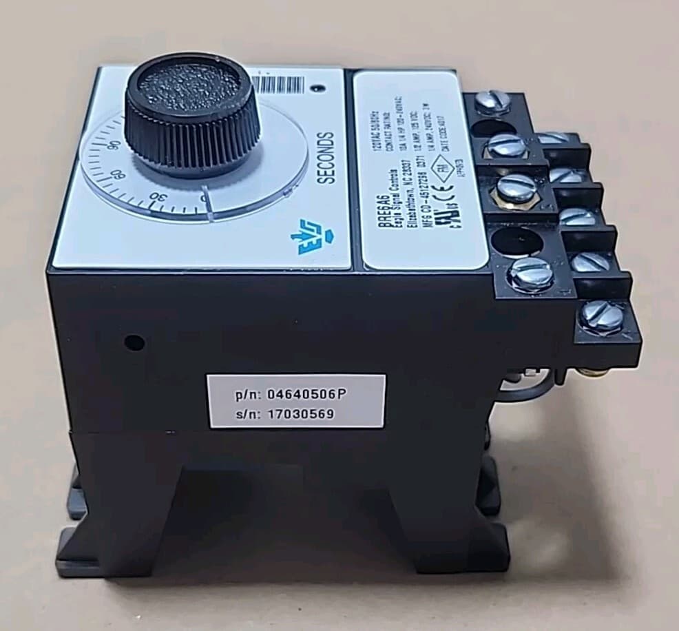 Eagle Signal BRE6A6 Electriconic Reset Timer 120VAC 6