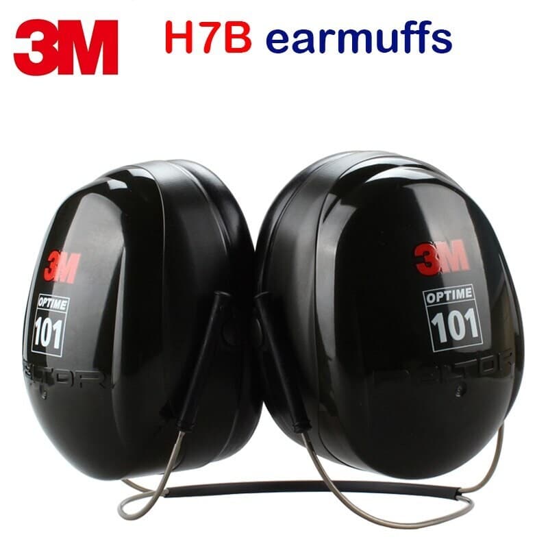 3M H7B PELTOR Cap Mount Ear Muffs Hard Hat Attachment Noise Reduction NRR 26dB 3