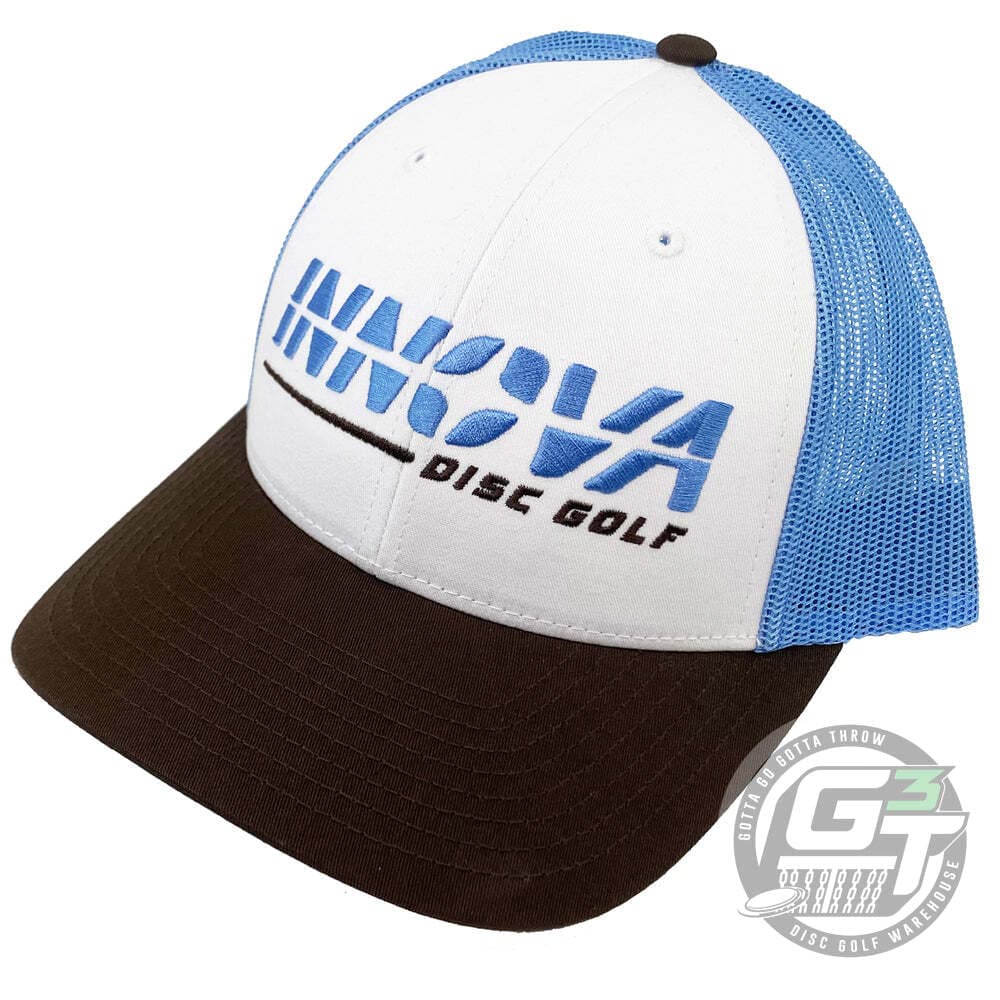 NEW Innova Low Pro Burst Logo Adjustable Mesh Trucker - PICK YOUR COLOR 5