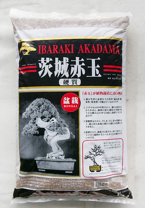 Japanese Hard Ibaraki Akadama for Bonsai / Succulent - Medium/Large 14 Liter