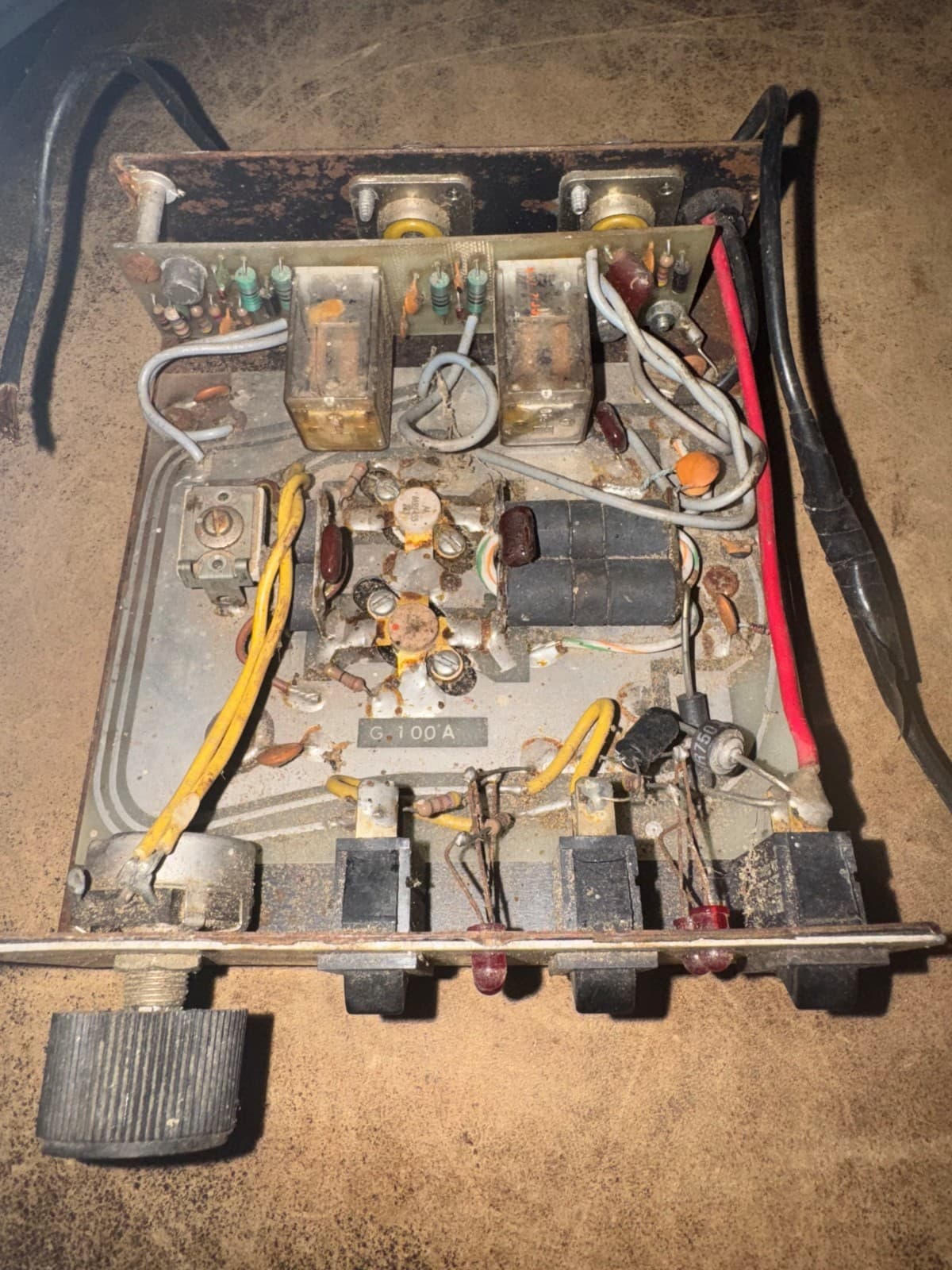 Linear Amplifier power watt RF ham radio preamp Transistor pills meter fan parts 5