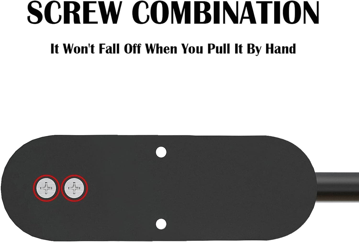 Under Cabinet Paper Towel Holder Double Rod Bearing Self-Adhesive Wall Mounted 4