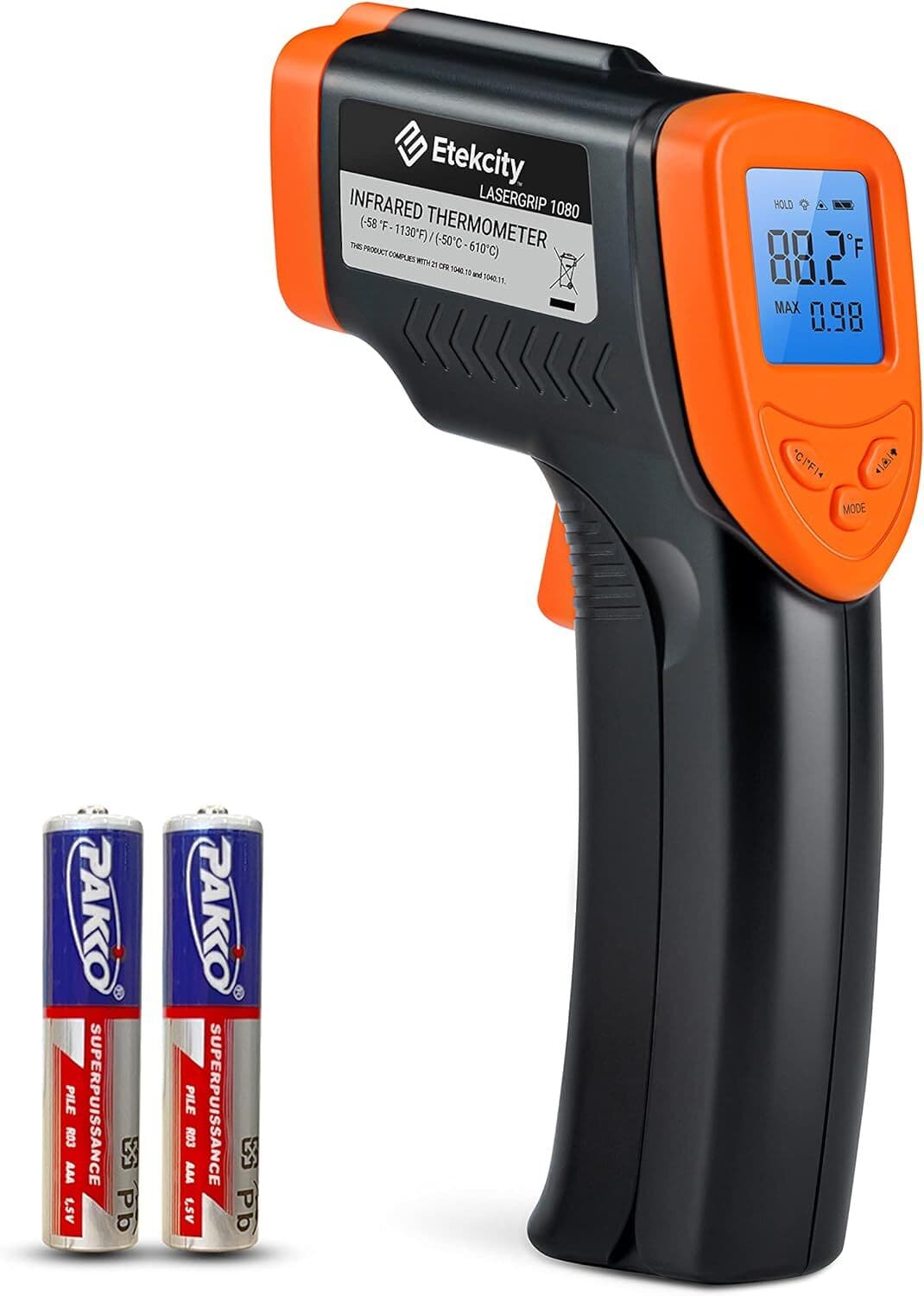Infrared Laser Thermometer Gun No-Contact Digital Temperature Measurement Tester