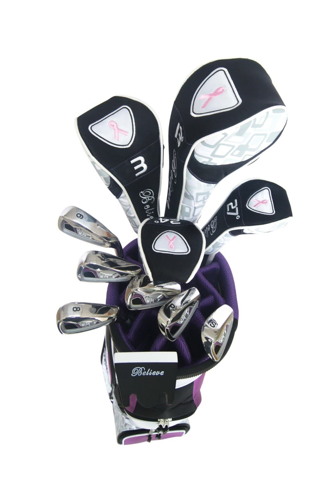 Founders Club Believe Womens Complete Golf Club Set w/ Bag- Showroom Sample 2