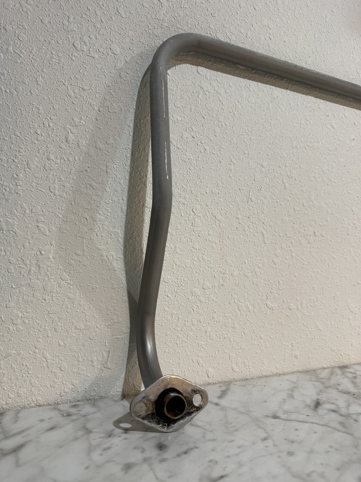 Hobart 00-474869 AM14 Rinse Pipe Connector and Flange Assembly 2