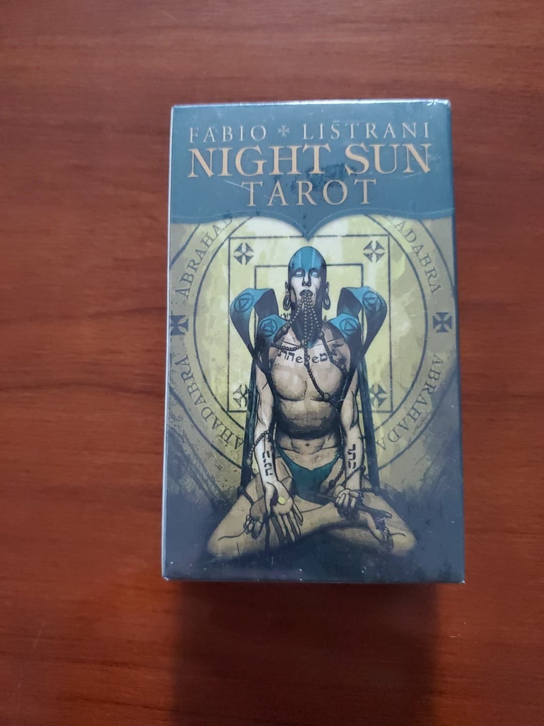 Night Sun Tarot Mini by Fabio Listbani. Full 78 Card Pocket Deck