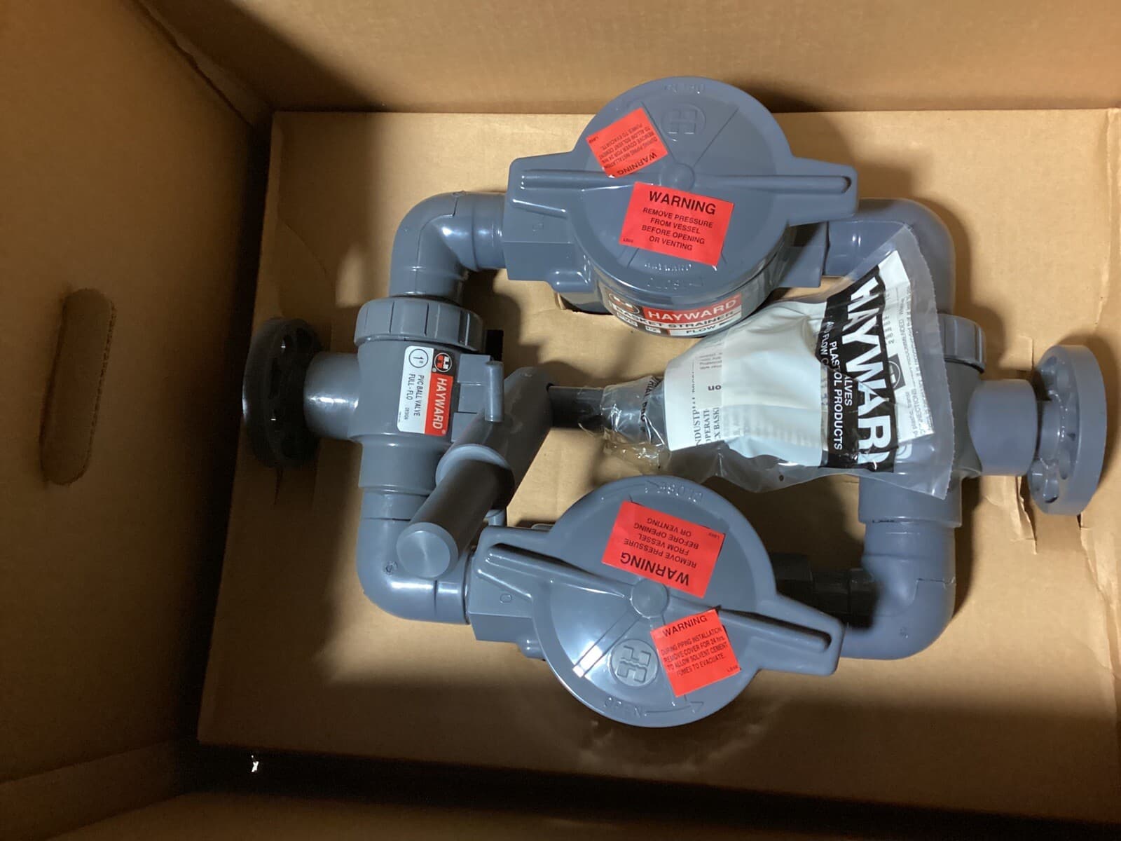 Hayward 1/2” Duplex Basket Strainer. DS10050F. (Baskets not Included)