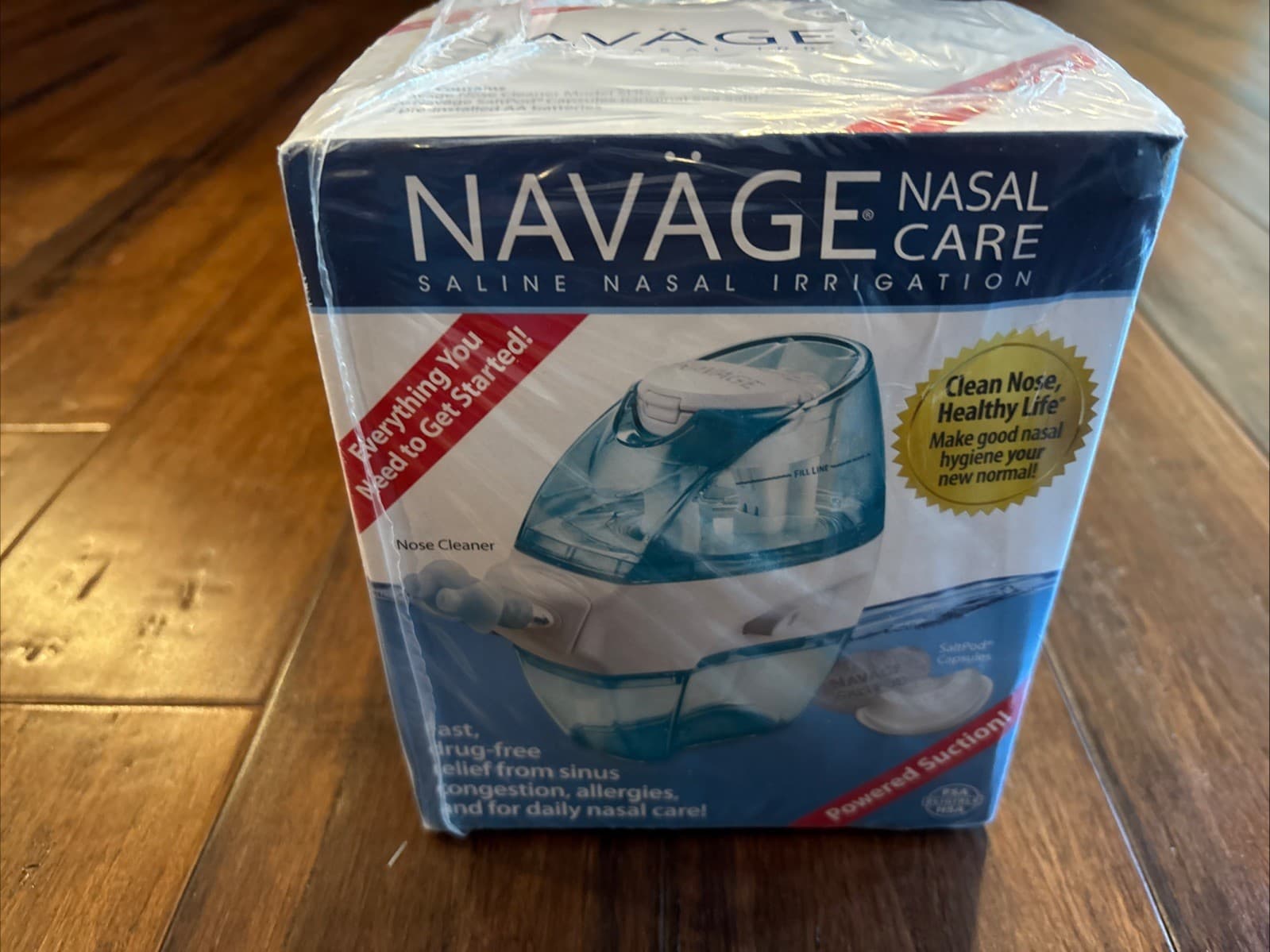 NAVAGE Nasal Care Essentials Bundle w/10 Bonus SaltPods & Triple-Tier Caddy *NEW 2