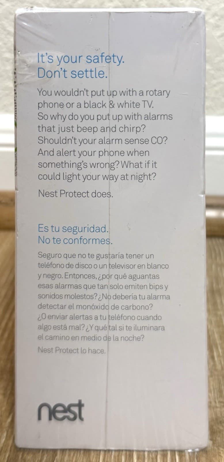 Google Nest Protect Carbon Monoxide Smoke Detector-S3003LWES-wired Expires 2028 3