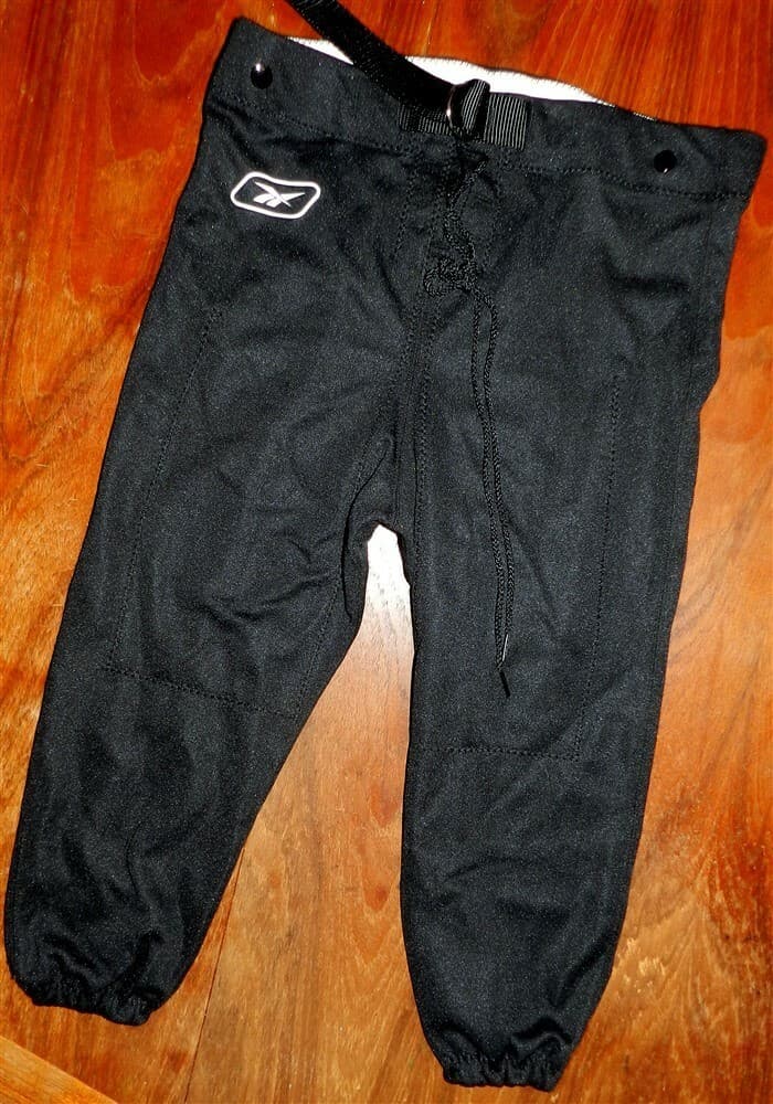 Football Pants Black Reebok Team Uniforms Youth size Large New