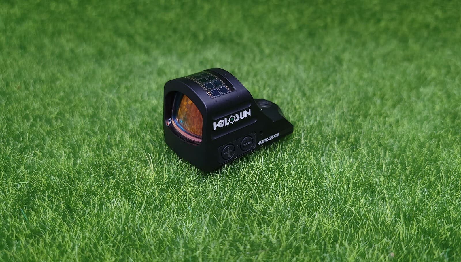 Holosun 2 MOA Green Dot Open Solar Reflex Sight, RMR Footprint - HE407C-GR X2 3