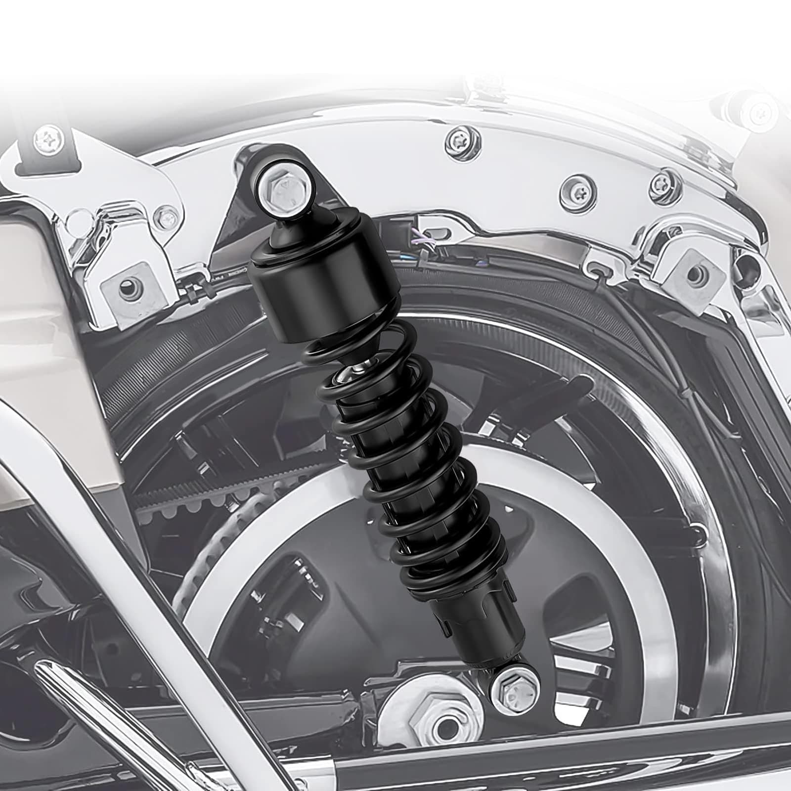 Mofun 11.75" Rear Shocks Lowering Kit Preload Adjustable Compatible with Harl... 2