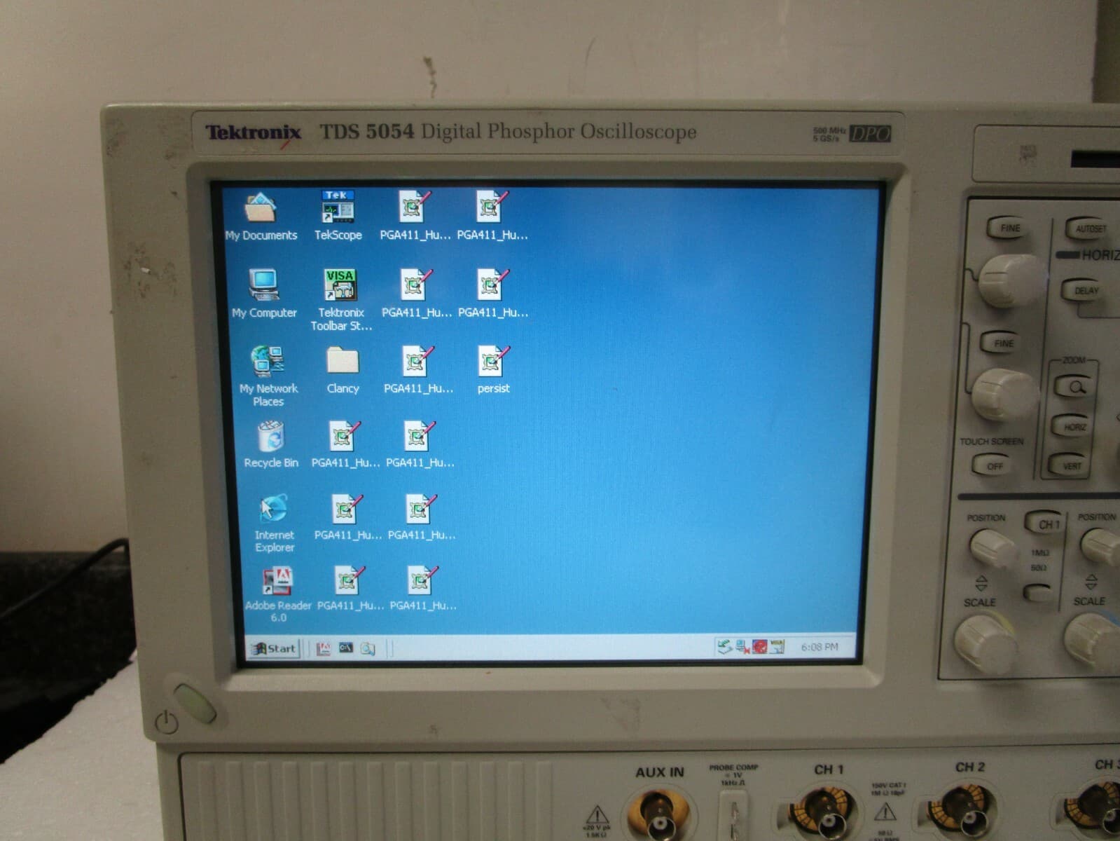 Tektronix TDS 5054 Digital Phosphor Oscilloscope with Option 2M 2A 5