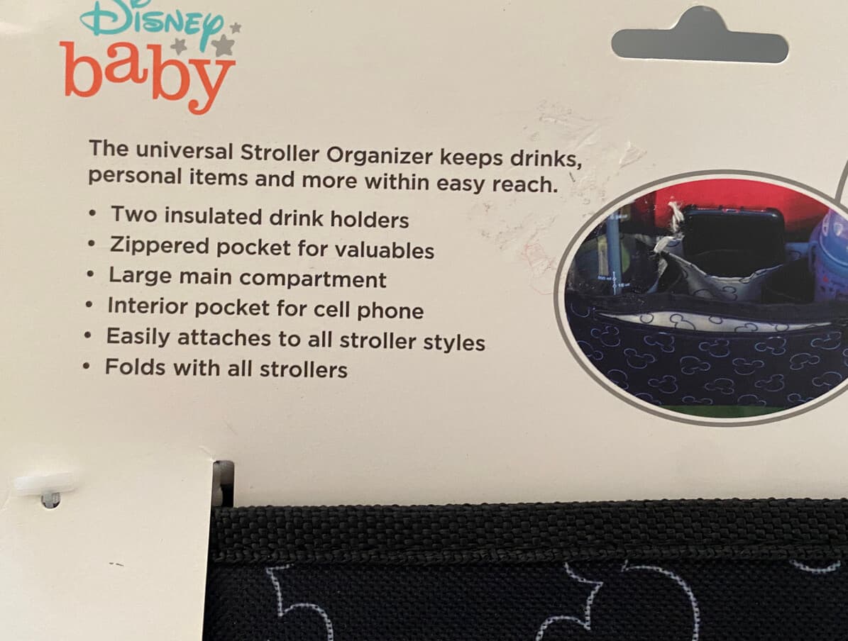 Mickey Disney Baby Universal Stroller Organizer 5