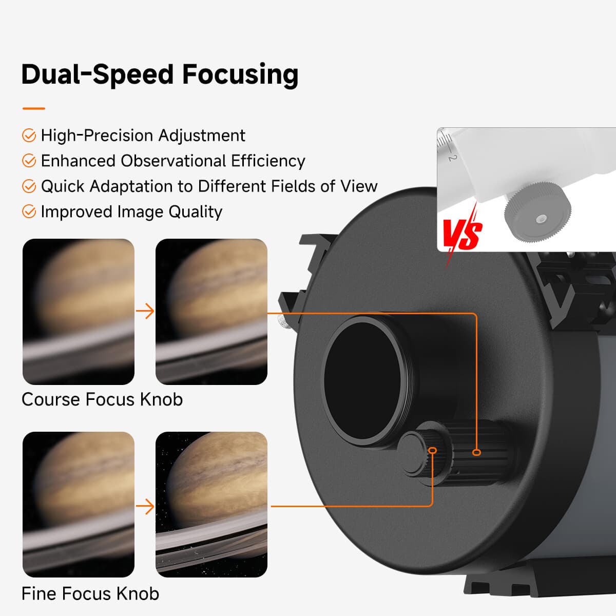 SVBONY MK127 Telescope Maksutov-Cassegrain 127mm for Planetary Observation 5