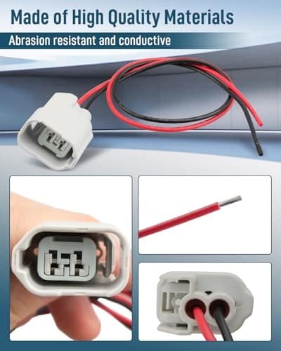 2-Pin Side Marker Light Connector Pigtail Fit for Chevy Cruze 2011 2012 2013  3