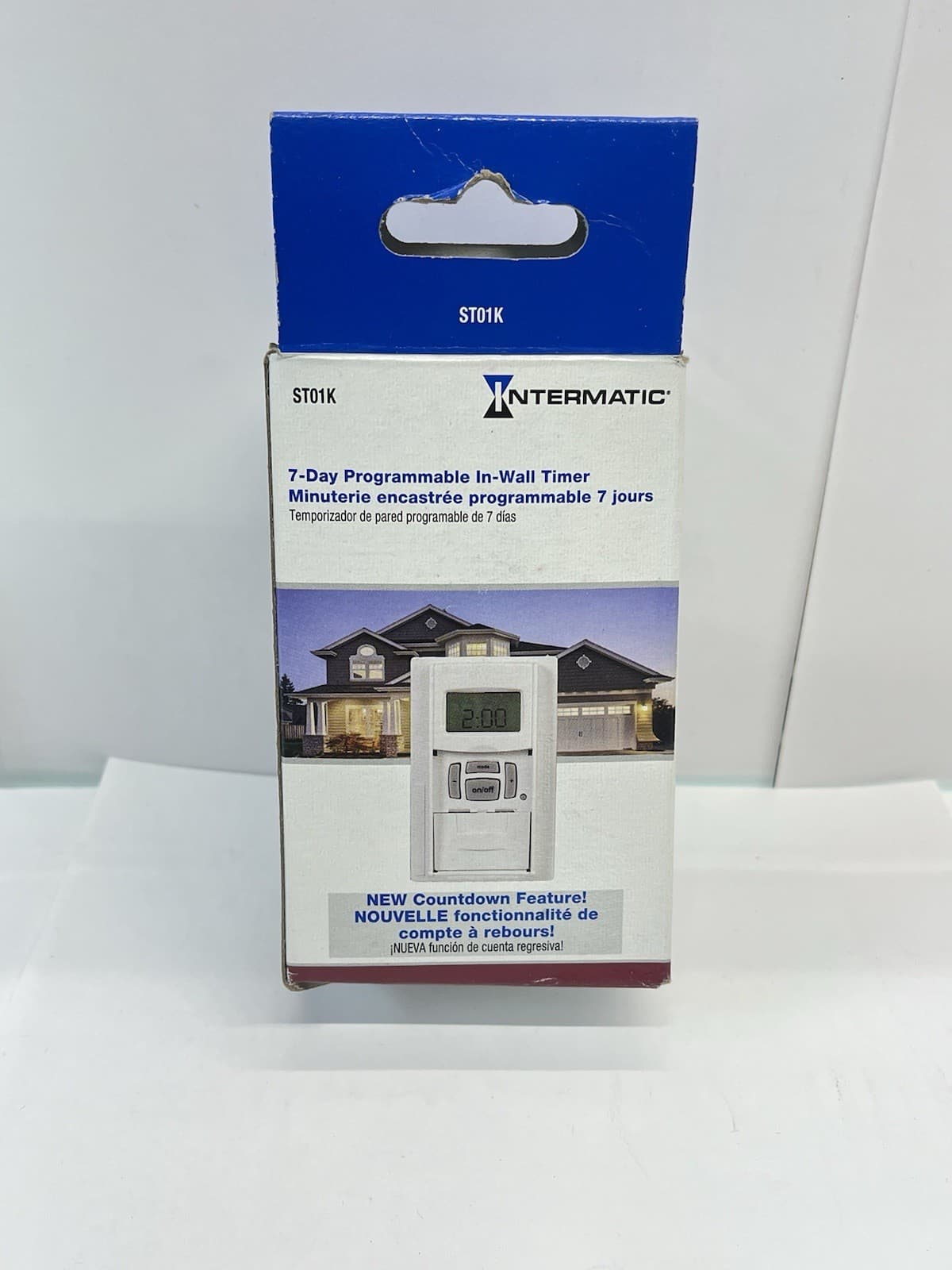 Intermatic ST01K Astronomic Digital In-Wall Timer - White 2