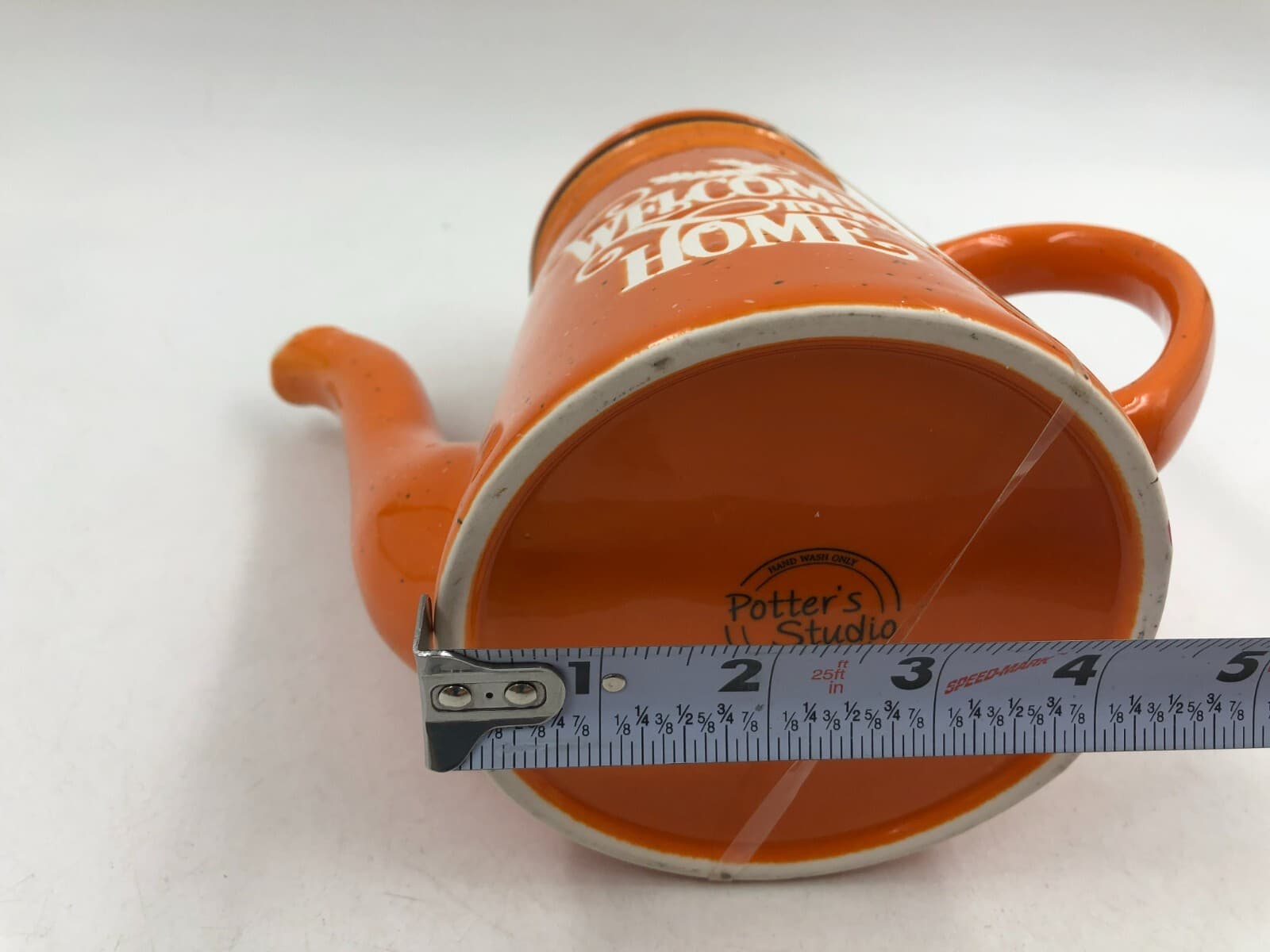 Potter's Studio Ceramic 8in Fall Welcome to Our Home Coffee kettle AA02B46021 6