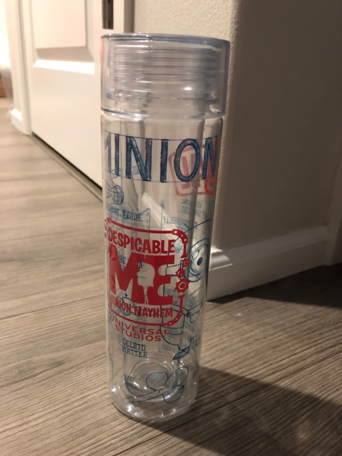 Despicable Me Minion Final  Water Bottle Universal Studios