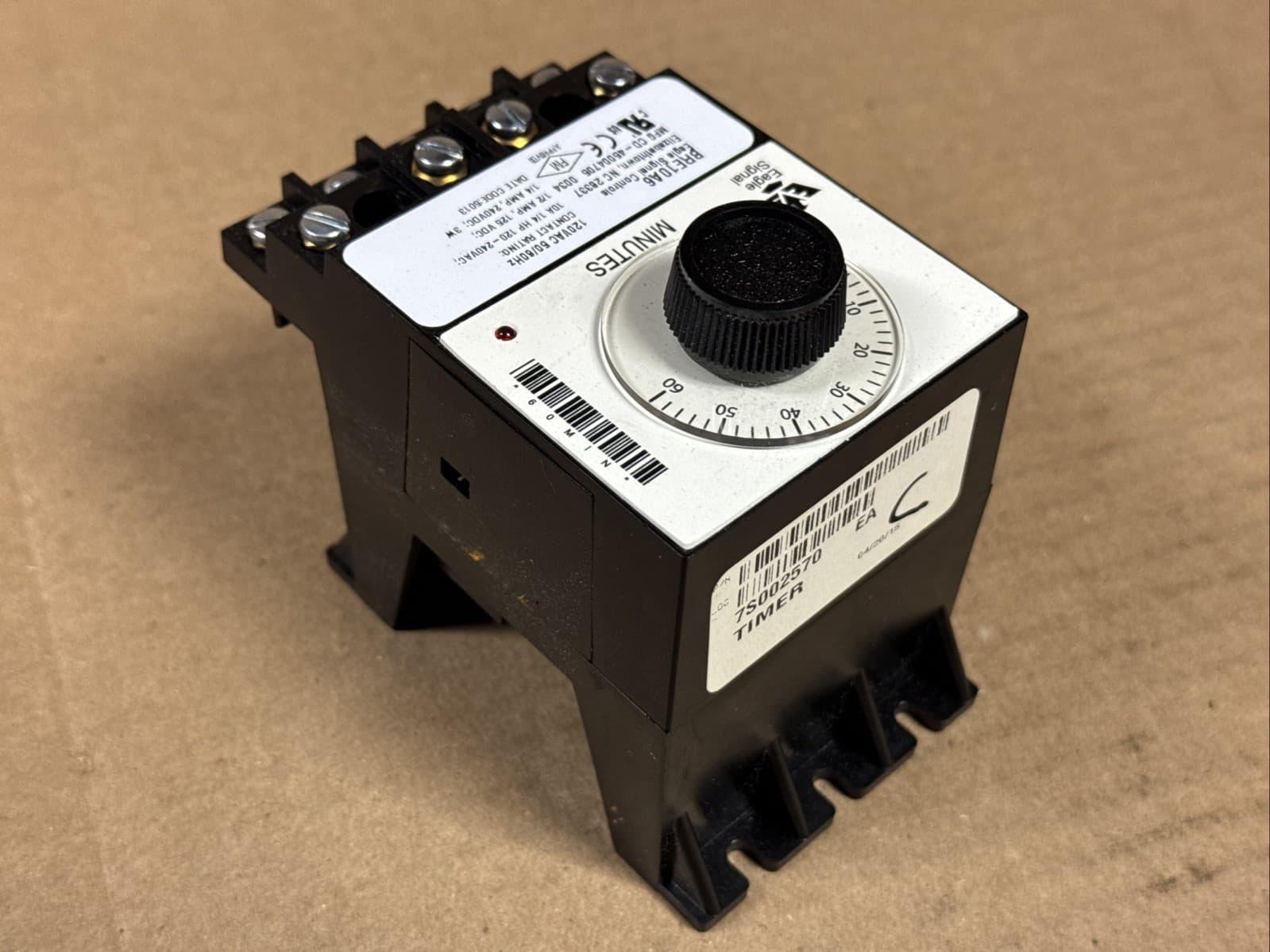 NEW Eagle Signal BRE10A6 Electronic Timer 60 Minute 120V-240V FAST SHIPPING 3