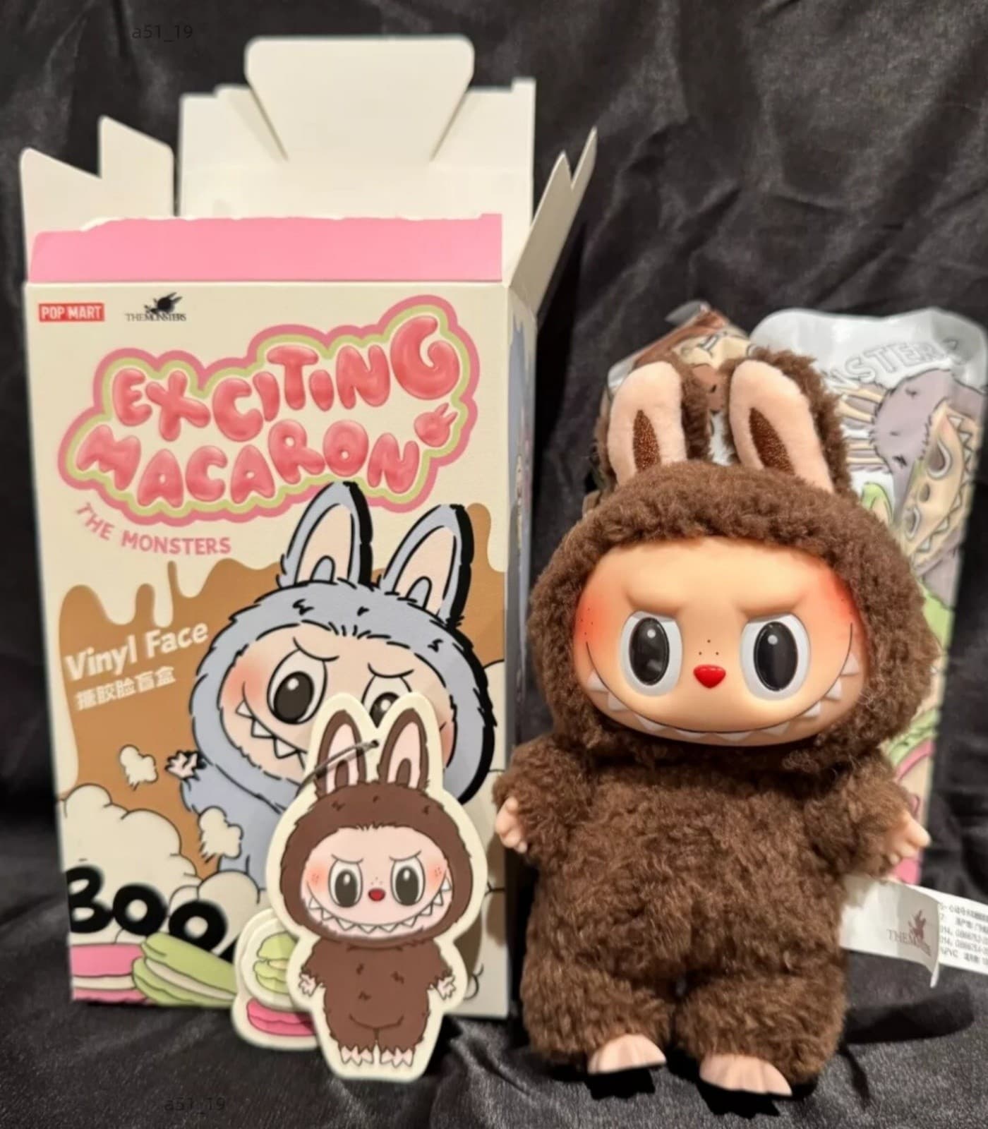 Authentic - POP MART - THE MONSTERS - Exciting Macaron - Chestnut Cocoa - USA