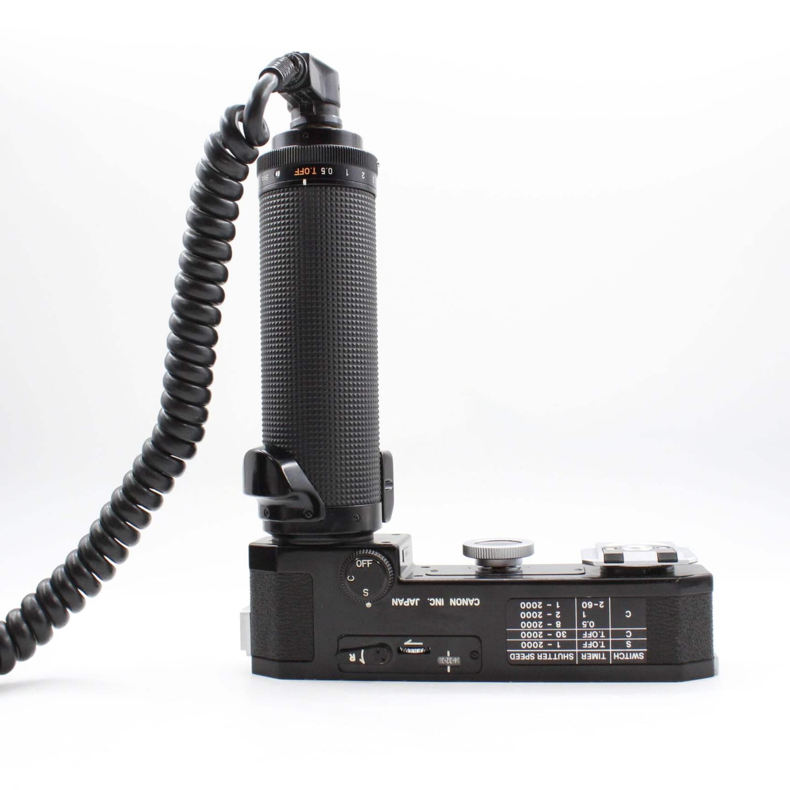 * USED * Canon Motor Driver Unit for F1 Motor Drive and Battery Case w/ Connecto 3