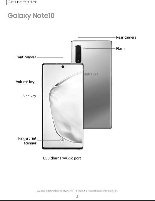 Samsung Galaxy Note 10 10+ T-Mobile OWNER'S USER MANUAL 2