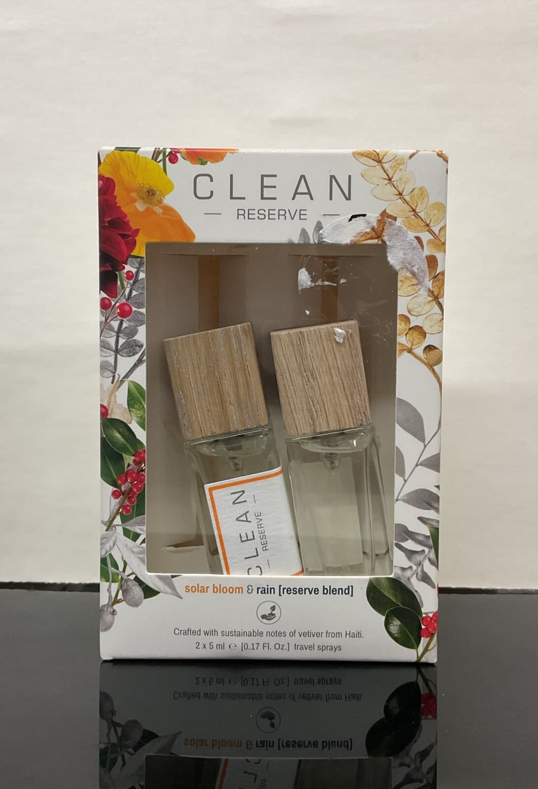 Clean Reserve Solar Bloom & Rain Eau De Parfum 2 x 5 Ml/ 0.17 Oz, As Pictured. 2