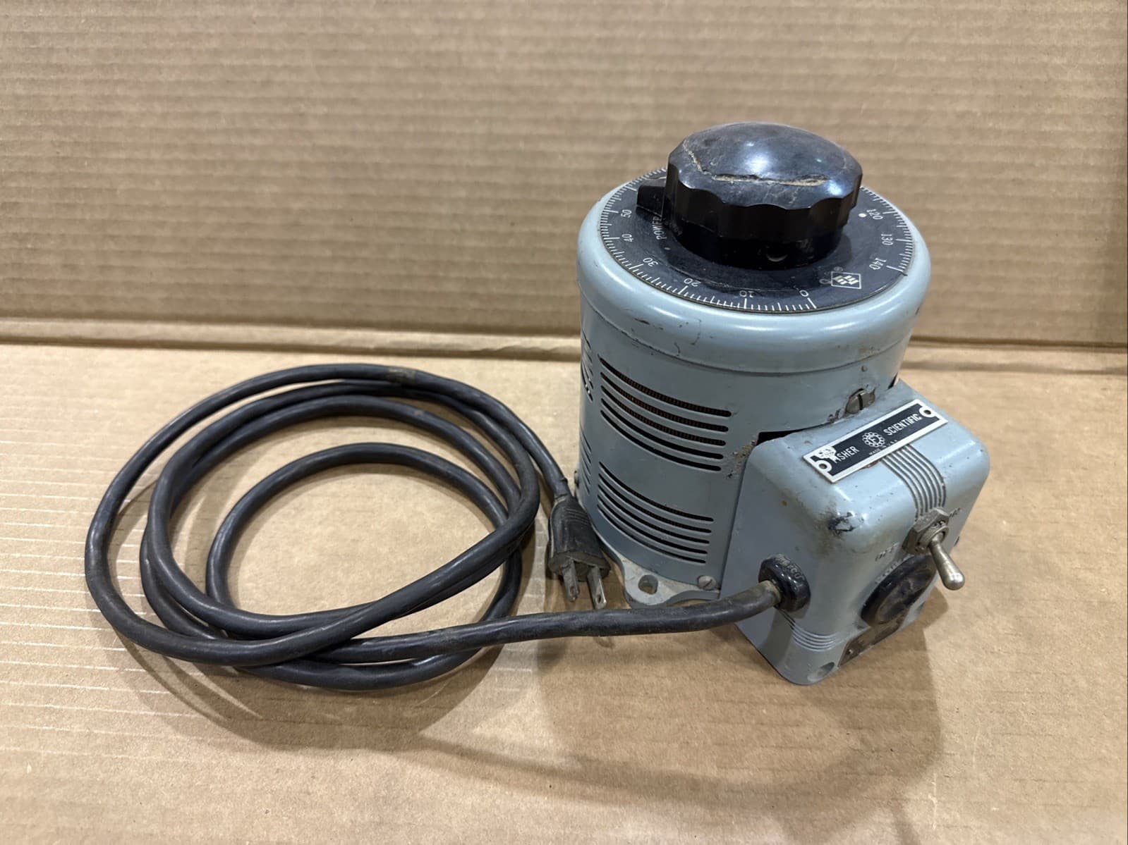 SUPERIOR ELECTRIC POWERSTAT 116 VARIABLE AUTOTRANSFORMER, USA, WORKS PERFECTLY