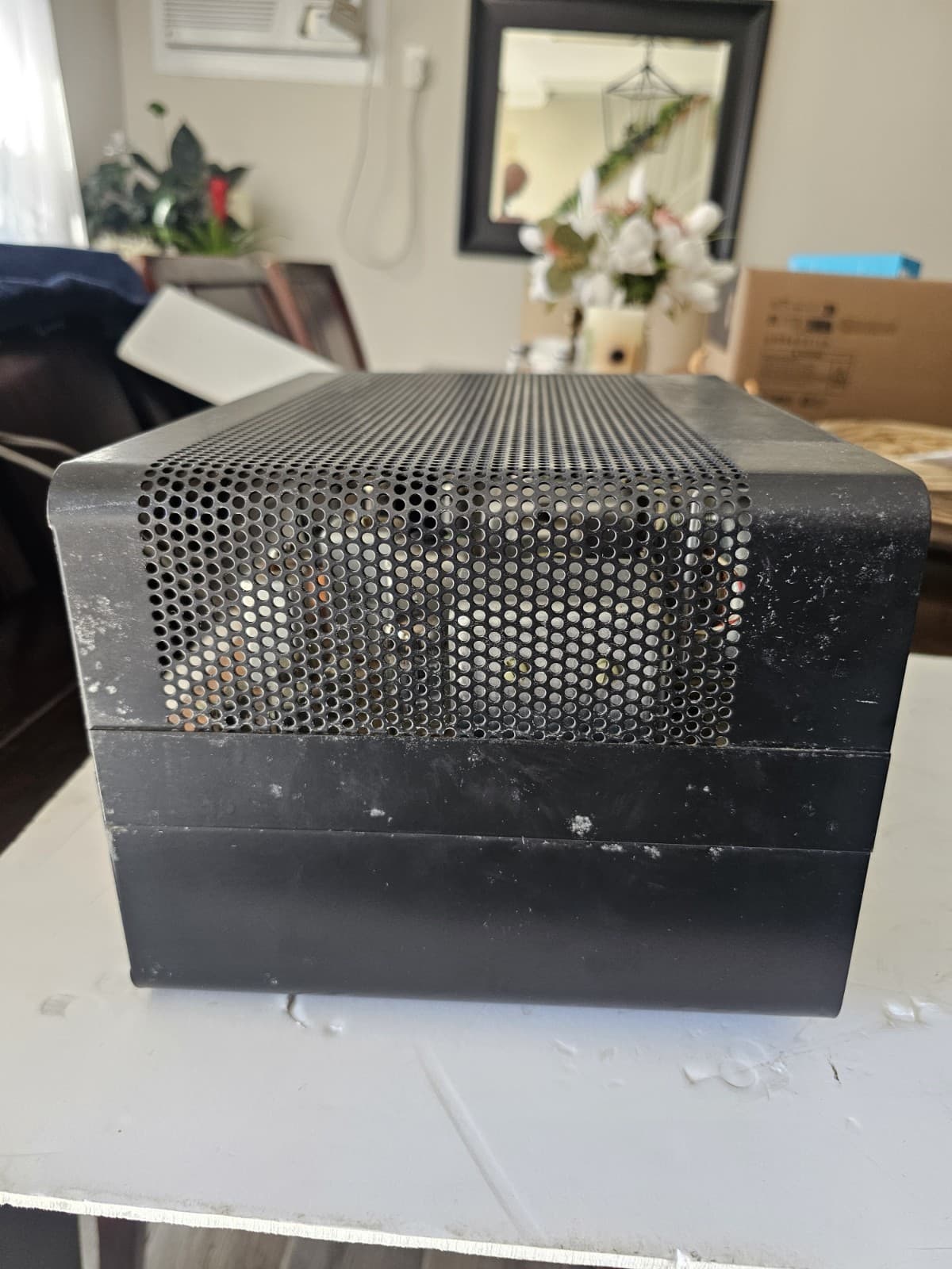 Vintage RL Drake Co. Model 2-B Communications Receiver Untested, Powers Up 6