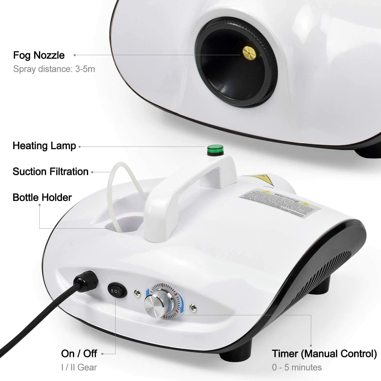 Smart Air Atomized Disinfectant Fogger Sanitizer Sprayer Portable Fogger Machine 6