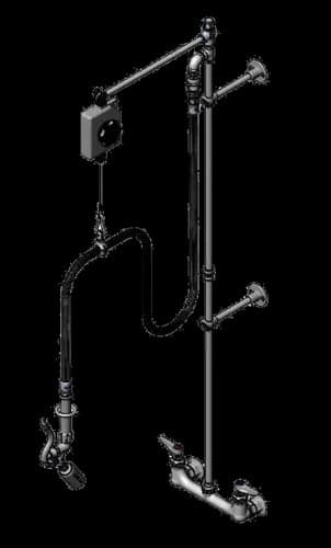 T&S Brass B-0129-VB Pre-Rinse Unit w/ Low Flow Angled Spray Valve